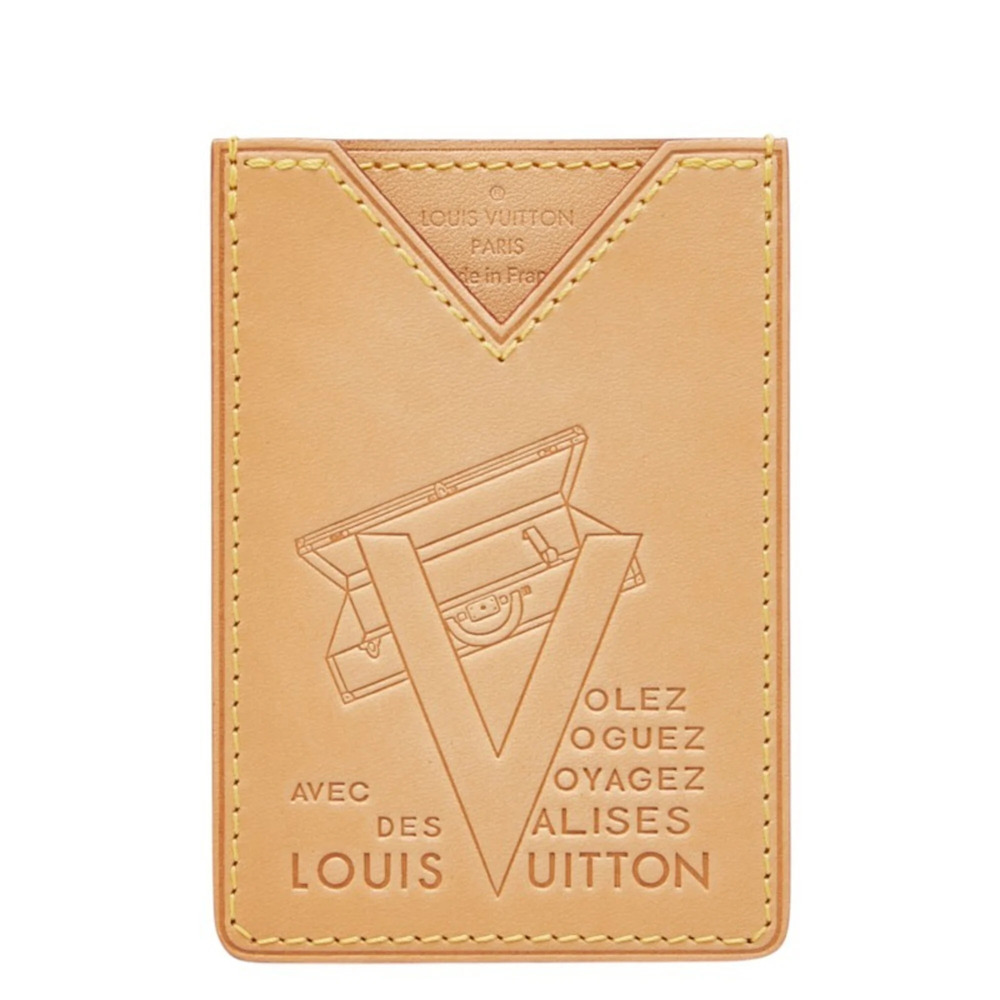 Louis Vuitton Portecartes Trunk Business Card Holder/Card Case M62363 Beige L...